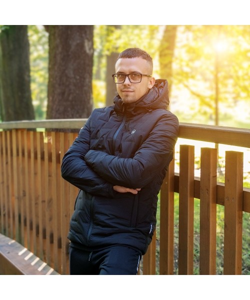 Heated Jackets W-TEC: Vyriška šildoma striukė W-TEC HEATborg