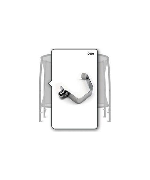 Trampoline Spare Parts BERG: Spring bracket (20x)