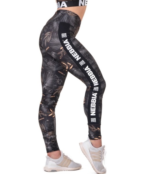High Waist Leggings Nebbia: Moteriškos tamprės Nebbia High Waist Performance 567