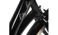 Dviračiai jaunimui ir suaugusiems : Dviratis AZIMUT City Lux 28" 2023 black-cream