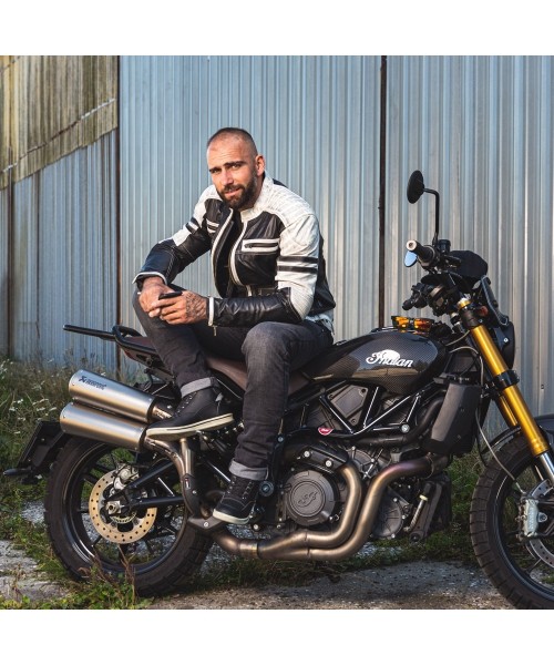Men's Motorcycle Jeans W-TEC: Vyriškos motociklininko kelnės W-TEC Kancelor