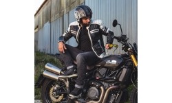 Men's Motorcycle Jeans W-TEC: Vyriškos motociklininko kelnės W-TEC Kancelor