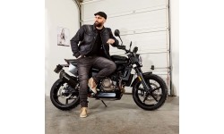 Men's Motorcycle Jeans W-TEC: Vyriškos motociklininko kelnės W-TEC Kancelor