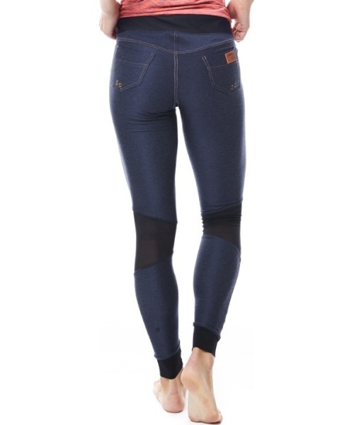 Moteriški kiti irklenčių drabužiai Jobe: Ladies sport leggings Jobe Discover Denim