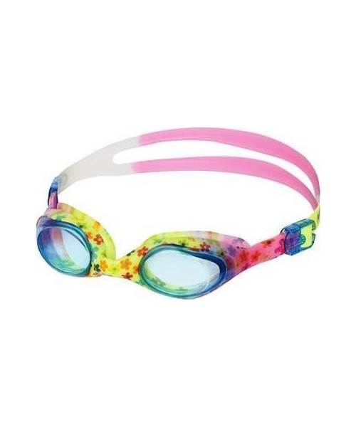Diving Goggles & Masks : NQG170FAF BLUE FLOWERS JUNIOR AKINIAI NILS AQUA