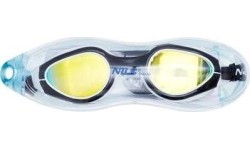 Diving Goggles & Masks : NQG480MAF JUODI/BALTI NILS AQUA AKINIAI