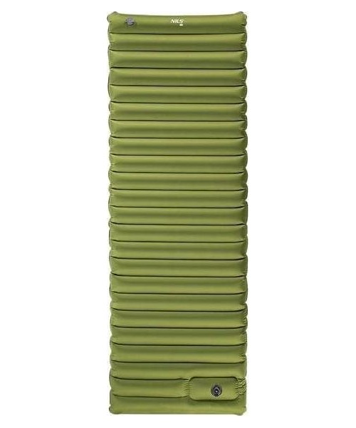 Inflatable Camping Mats Nils Camp: NC4101 ŽALIAS KILIMĖLIS SU ĮMONTUOTU SIURBLIU 9CM NILS CAMP