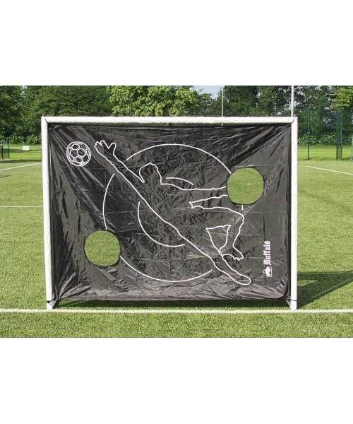 Buffalo World Cup football goal (225x175x80cm)
