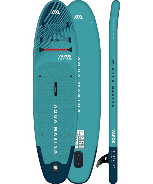 SUP Jobe Aqua Marina: Aqua Marina Vapor 2023 (Aqua Splash) ALL- Around ISUP 315 x 79 x 15cm