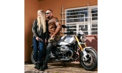 W-TEC: Vyriška moto striukė Jacket W-TEC Milano odinė