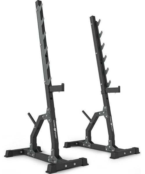 Barbell & Squat Stands Marbo Sport: Daugiapakopiai stovai (2 vnt.) MS-S105 2.0 - Marbo Sport