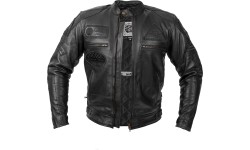 W-TEC: Men’s Leather Motorcycle Jacket W-TEC Urban Noir