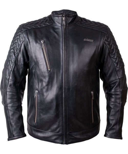 W-TEC: Leather Motorcycle Jacket W-TEC Elcabron