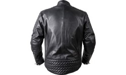 W-TEC: Leather Motorcycle Jacket W-TEC Elcabron