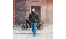 W-TEC: Leather Motorcycle Jacket W-TEC Valebravo