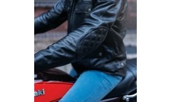 W-TEC: Leather Motorcycle Jacket W-TEC Valebravo