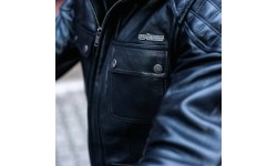 W-TEC: Leather Motorcycle Jacket W-TEC Valebravo