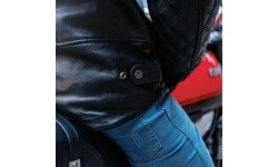 W-TEC: Leather Motorcycle Jacket W-TEC Valebravo