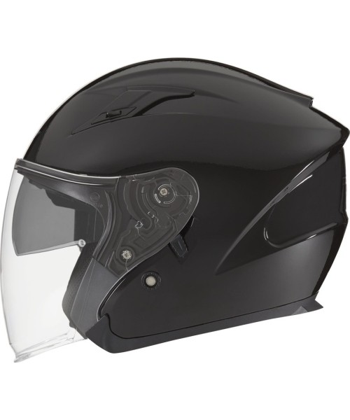 Open Face Helmets Nox: Motorcycle Helmet NOX N128 Black 2022
