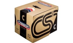 Full Face Helmets Cassida: Motorcycle Helmet Cassida Fibre OPG White/Blue/Red