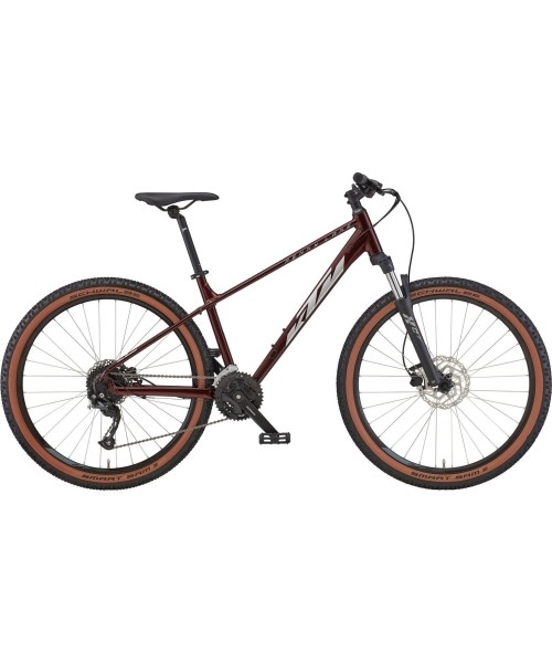 City Bikes KTM: KTM Penny Lane 271 27.5" 27G dydis 18,5" (47cm) (tams. raudona)