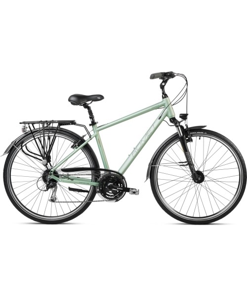 City Bikes Romet: Dviratis Romet Wagant 5 28" 2023 green-brown