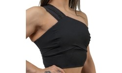 Liemenėlės Nebbia: Women’s High-Support Sports Bra Nebbia INTENSE Asymmetric 841