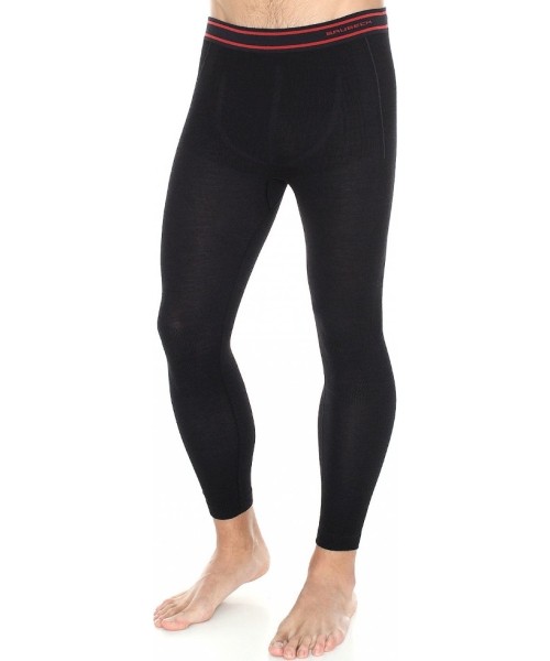 Kelnės ir šortai Brubeck: Brubeck Termo Kelnės Vyrams Active Wool Black
