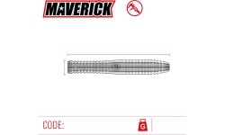"Winmau Maverick" 80% volframo plieninės strėlės