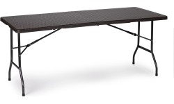 Stalai ModernHOME: Maitinimo stalas 180 cm + 2 suolai banketinis rinkinys rotango