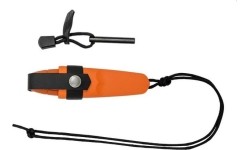 Morakniv Eldris pomara. knife with Neck Knife kit