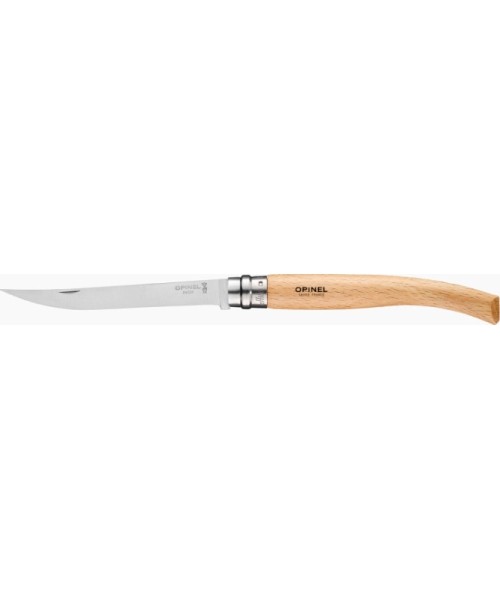 Hunting and Survival Knives Opinel: Opinel pocket knife with thin blade No.12 Beech handle