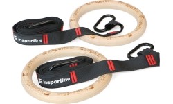 Gymnastics Rings inSPORTline: Mediniai gimnastikos žiedai inSPORTline Suspe II