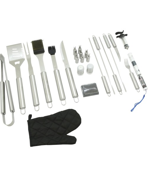 Grill tool set Cattara - 27 pcs., textile case