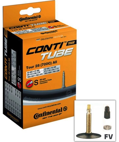 Gloves & Helmets & Accessories : "Kamera Continental" 700x32/47C (32/47-609/642) FV 42 mm