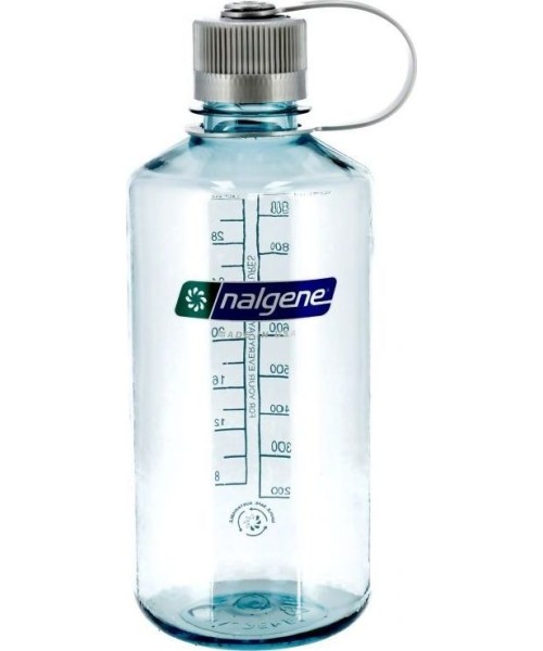 Gertuvės ir puodeliai Nalgene: Butelka Nalgene Narrow Mouth 1 l Seafoam