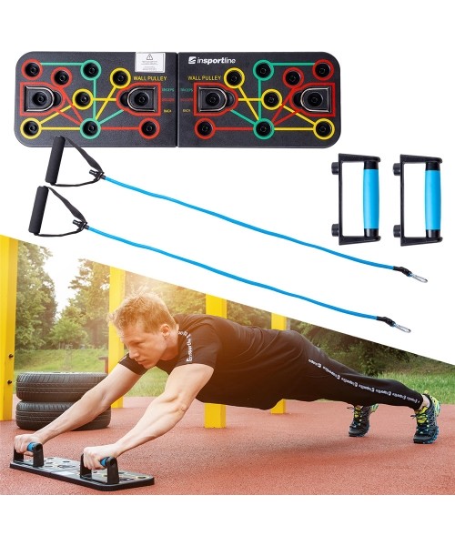 Atsispaudimų rankenos inSPORTline: Multifunctional Push-Up Board inSPORTline Pushap