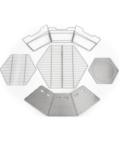 Origin Outdoors Grill- and Fire Bowl 'Hexagon'