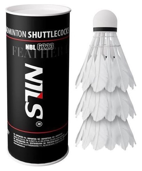 Badminton Shuttlecocks Nils: Badmintono plunksniukai Nils NBL6223, LED, 3 vnt.