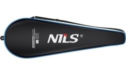 Badminton Rackets Nils: Badmintono raketė su dėklu Nils NR406, balta