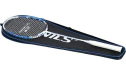 Badminton Rackets Nils: Badmintono raketė su dėklu Nils NR406, balta