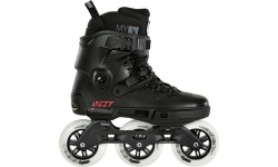 Adjustable Size Rollers Powerslide: Riedučiai Powerslide Next Core Black 100 Trinity