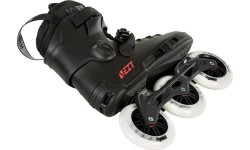 Adjustable Size Rollers Powerslide: Riedučiai Powerslide Next Core Black 100 Trinity