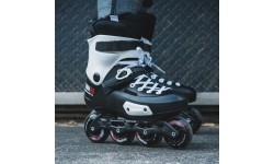 Rollerblades Powerslide Zoom Pro Black 80 Trinity