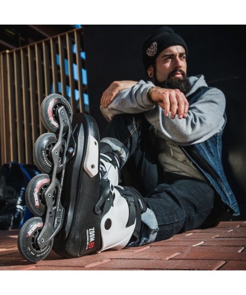 Riedučiai Powerslide Zoom Pro Black 80 Trinity