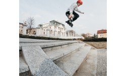 Rollerblades Powerslide Zoom Pro Black 80 Trinity
