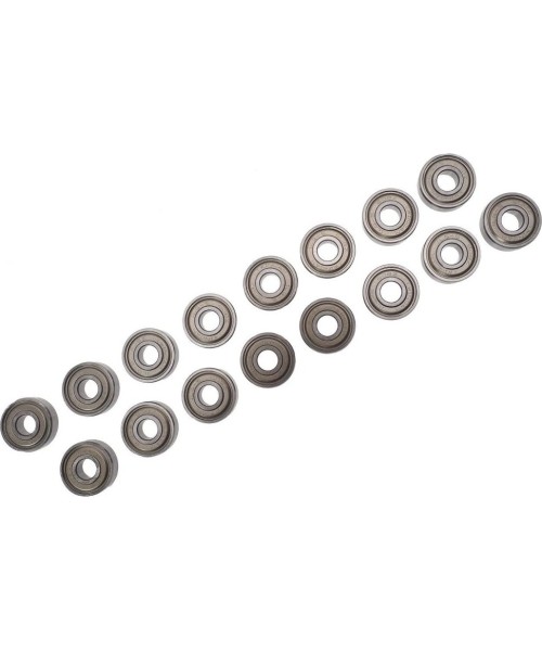 Riedučių atsarginiai ratukai K2: Guolių rinkinys K2 ILQ-5 – 16 Pcs.
