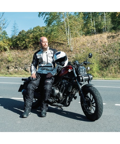 Vyriškos ilgos tekstilinės striukės BOS: Men’s Touring Motorcycle Jacket BOS Maximum