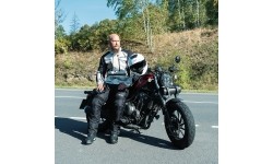 Vyriškos ilgos tekstilinės striukės BOS: Men’s Touring Motorcycle Jacket BOS Maximum