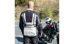 Vyriškos ilgos tekstilinės striukės BOS: Men’s Touring Motorcycle Jacket BOS Maximum